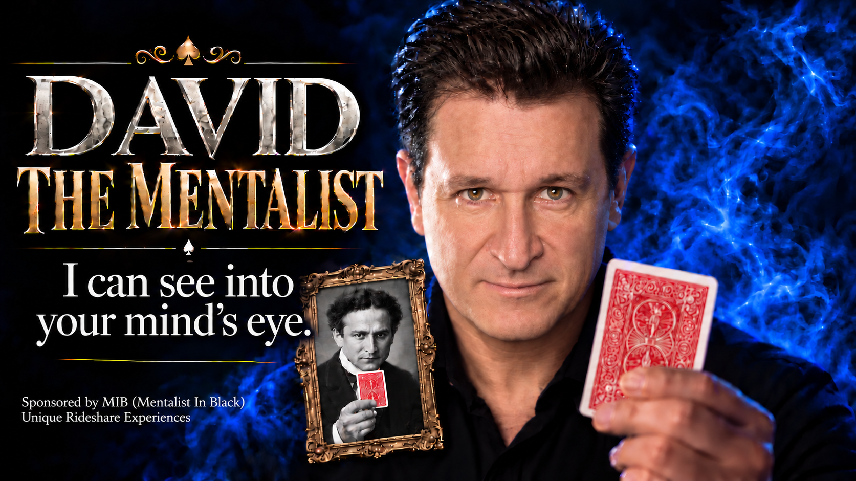 David the Mentalist: the starting souvenir photograph